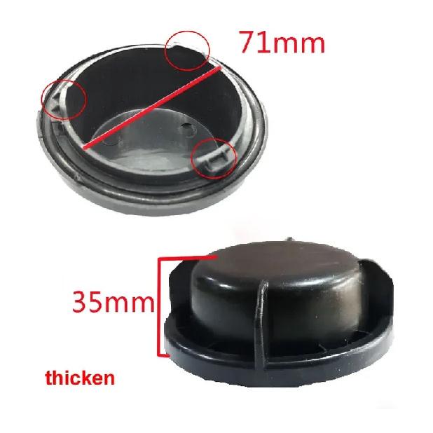For Opel Astra K 2018 Headlight Bulb Dust Cover Waterproof Dustproof Lengthened Headlamp Rear Shell Seal Cap 71mm
