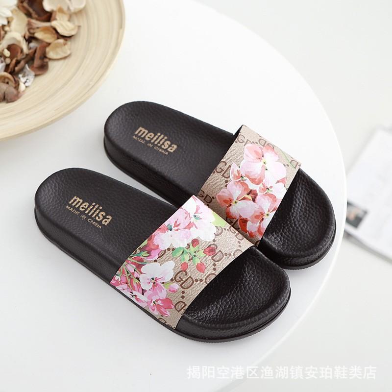 

Летние новые однотонные швабры с плоским дном, модные универсальные, толстые, мягкие, нескользящие, с цветочным узором, кожаные, пляжные, классные, женские, прилив 41 хаки