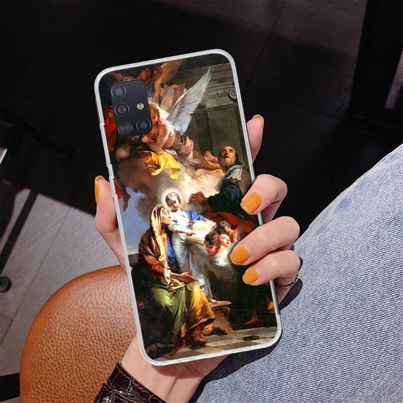Renaissance Art Painting Phone Case For Samsung Galaxy A52 A32 A22 A12 A51 A31 A50S A30S A20S A10S Note 20 Ultra 10 Plus S10 A72