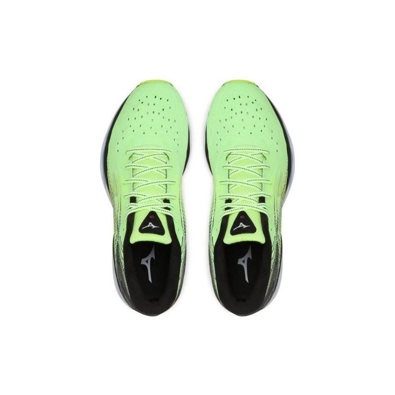 Mizuno Wave Sky 6 Men's Running Shoes 'Neo Lime/Black' J1GC220205