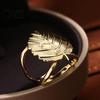 Headscarf Shape Holder Leaf Silk Scarf Ring Buckle And Slides for Women, Metal T-shirt Retro Slide Ties Clip with Faux Pearls Embellishment