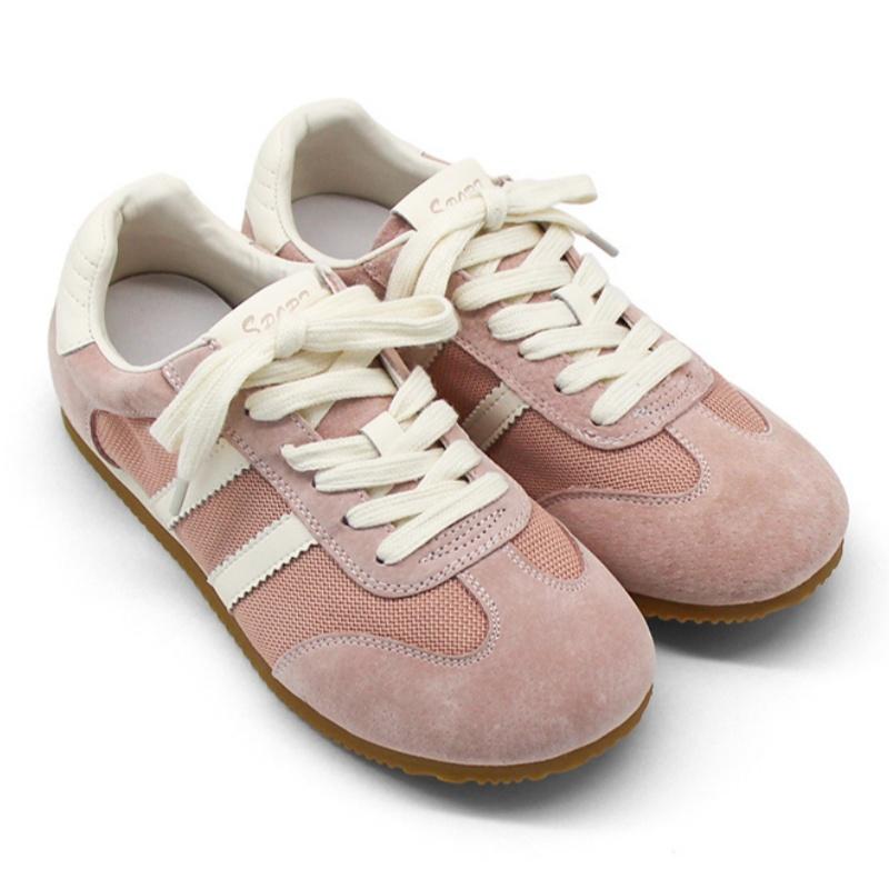 Fashion Autumn Casual Shoes Women 2025 Leather Fashion Round Head Sports Shoes Breathable Comfortable Women Sneakers zapatos de mujer