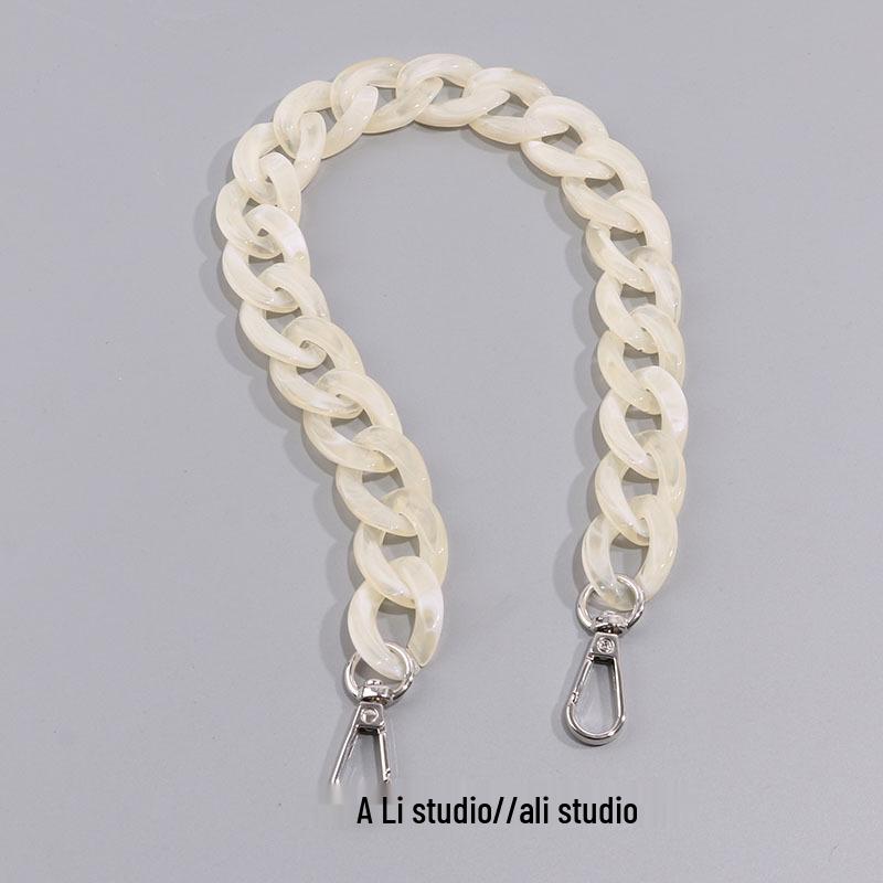 Multi-color Acrylic Chain: Versatile Bag Strap, Phone Lanyard, and Crossbody Accessory