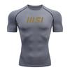 Men's Breathable Compression Fitness Sports T-shirt Quick Dr