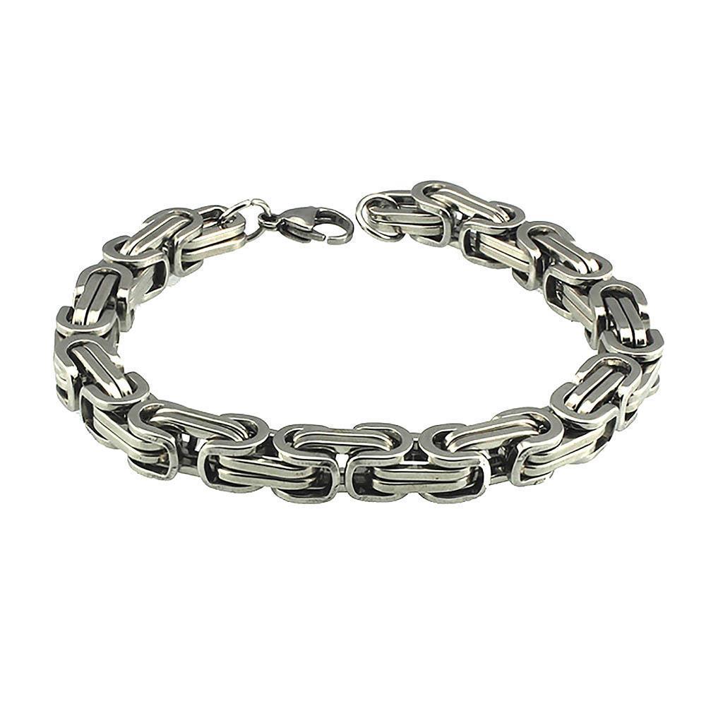 

Новая тяжелая сталь цепочка нержавеющий тон браслет мода браслет мужской