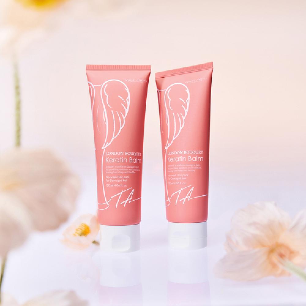 TAngel Angel London Bouquet Keratin Balm British No Wash Hair Pack 120mlx2