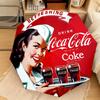 Christmas Gift Halloween Theme Bear Truck Coca Cola umbrella is suitable for all seasons, including home travel and outdoor activities Y3