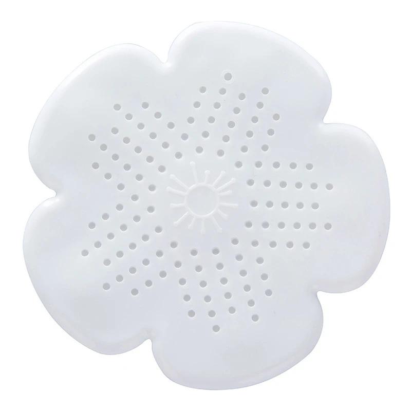 Flower Shape Kitchen Sink Drain Silicone Hair Catcher Bathroom Stopper Strainers Shower Cover Basin Sink Filters Floor Drain