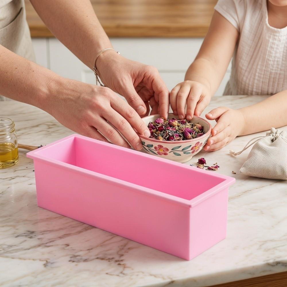 Silicone Silicone Loaf Mold Long Cavity Toast Baking Mold Rectangle Cake Mold Home Baking