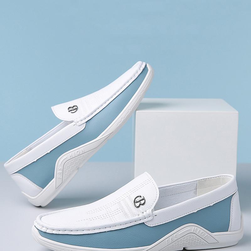 Herren Freizeitschuhe Atmungsaktive Weiße Sneaker Mode Fahren Gehen Tennisschuhe Ballerinas