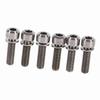 6 Pieces Mountain Bike M5 X 18mm Stem S Screw With Washer( )
