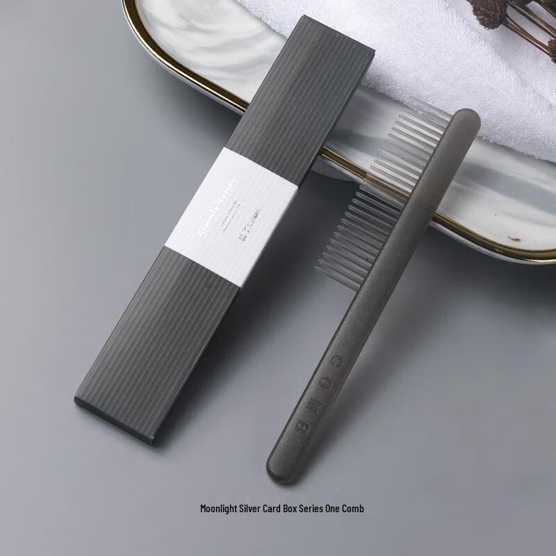 Luxury Disposable Grey Hotel Combs Set