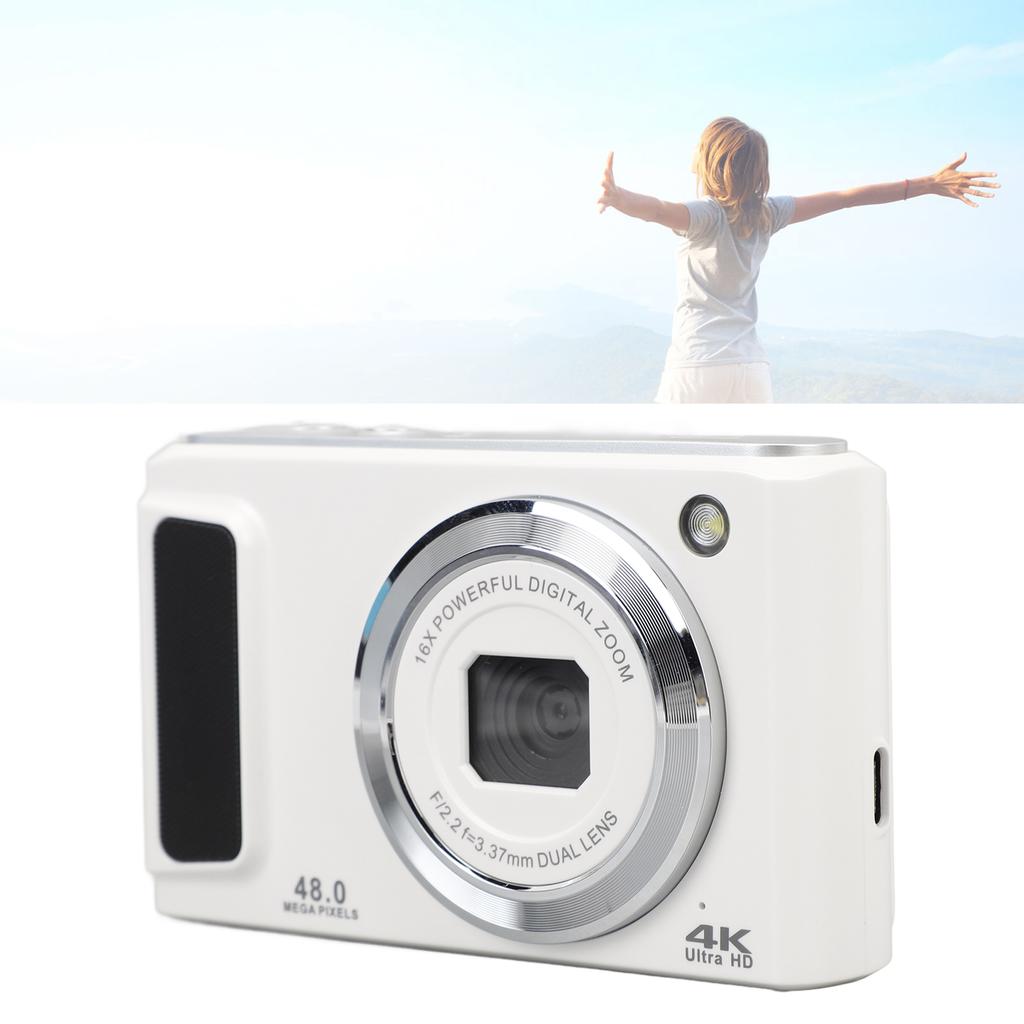 4K UHD Digital Camera 2.8inch   Display 16X Digital Zoom Autofocus Dual Camera 48MP   Camera Small Digital Camera
