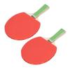 2er Set Tischtennisbälle Schläger Tischtennisschläger Tischtennis Set mit Schlägern Bällen