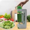 Affettatore a Fogli per Verdure Manuale Portatile Sicurezza Veloce Sbucciatore Mele Frutta Pelapatate Patate Affettatore a Fogli Creativo per Verdure Gadget da Cucina