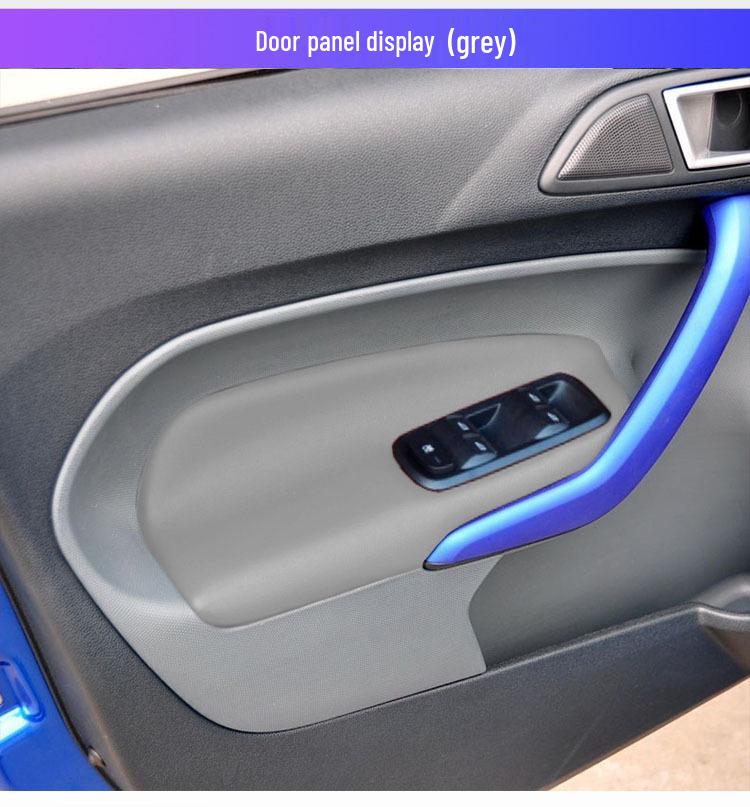 Ford Fiesta (09-14) Leather Door Panel & Armrest Cover for Interior Upgrade