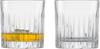 Zwiesel Glass (ZWIESEL GLAS) Break-Resistant Tumblers, Stage Style, for Whiskey and Hard Liquor, Pair of 2, Machine-Made (m121879)