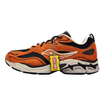 Lays X Grid Fusion Retro Mode Alsidige Komfortable Løbesko Unisex sneakers Orange S79063-18