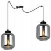 LAMPADA DA SOFFITTO MODERNA ED ELEGANTE CON PARALUME IN VETRO