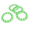 4 Pezzi 6 Pollici Copricerchio Ruota ATV Protezione Mozzo Decorazione Plastica Pneumatici Protezione Cerchione Decorativa Universale per Go Kart