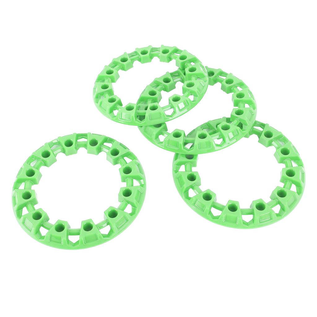 4 Pezzi 6 Pollici Copricerchio Ruota ATV Protezione Mozzo Decorazione Plastica Pneumatici Protezione Cerchione Decorativa Universale per Go Kart