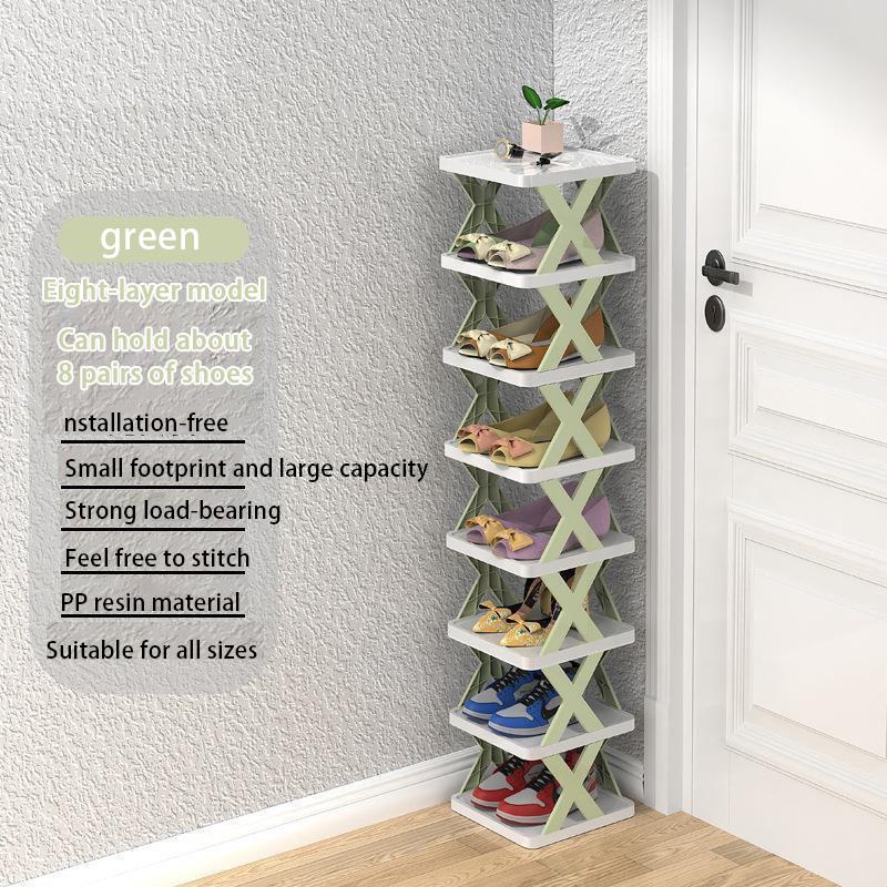 Multi-layer Shoes Racks Detachable Shoe Racks Stackable Removable Space Saving Multi-functional Slippers Holder Organizer