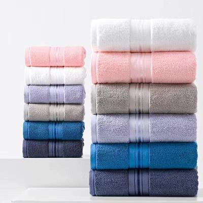 Extra Large Thickened Pure Cotton Bath Towel for Men - Soft & Absorbent, 70x150cm