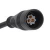 Electric Bike Motor Adapter Cable Waterproof 9pin Female Connector Motor Adapter Conversion Cable for 250W 350W 500W Motors