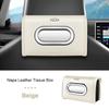 Leather Car Tissue Box Seat Hanging Tissue Case for Chery Tiggo 7 Pro 4 3 T11 5 8 Pro Gx Fulwin 2 QQ 3X IQ A3Armrest Kleenex Bag Z1