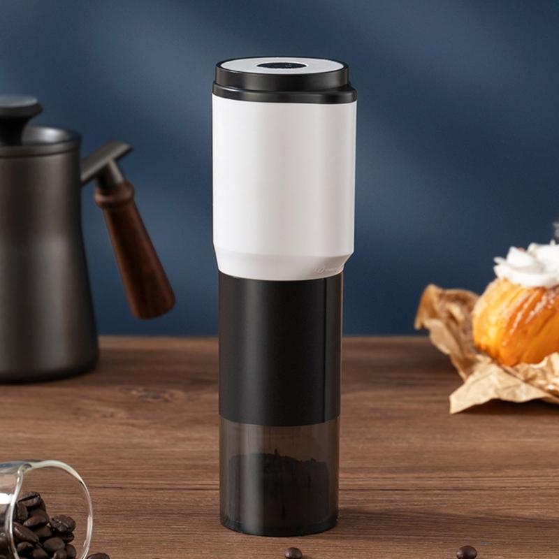 Coffee Grinder Electric Coffee Mill Small Coffee Grinder 1300mAh Office Coffee Grinder Suitable for Travel Camping