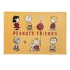 Nishikawa Snoopy Lap Retro FQ72205046 Blanket, 100x70cm, Friends, Yellow,