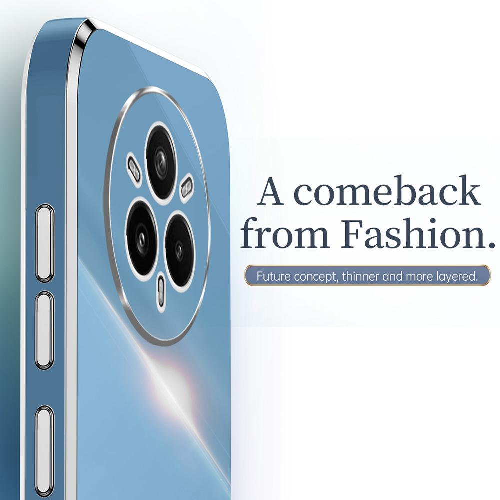 XINLI For Realme 14 Pro+ 5G Case Ring Kickstand Electroplating TPU Phone Cover