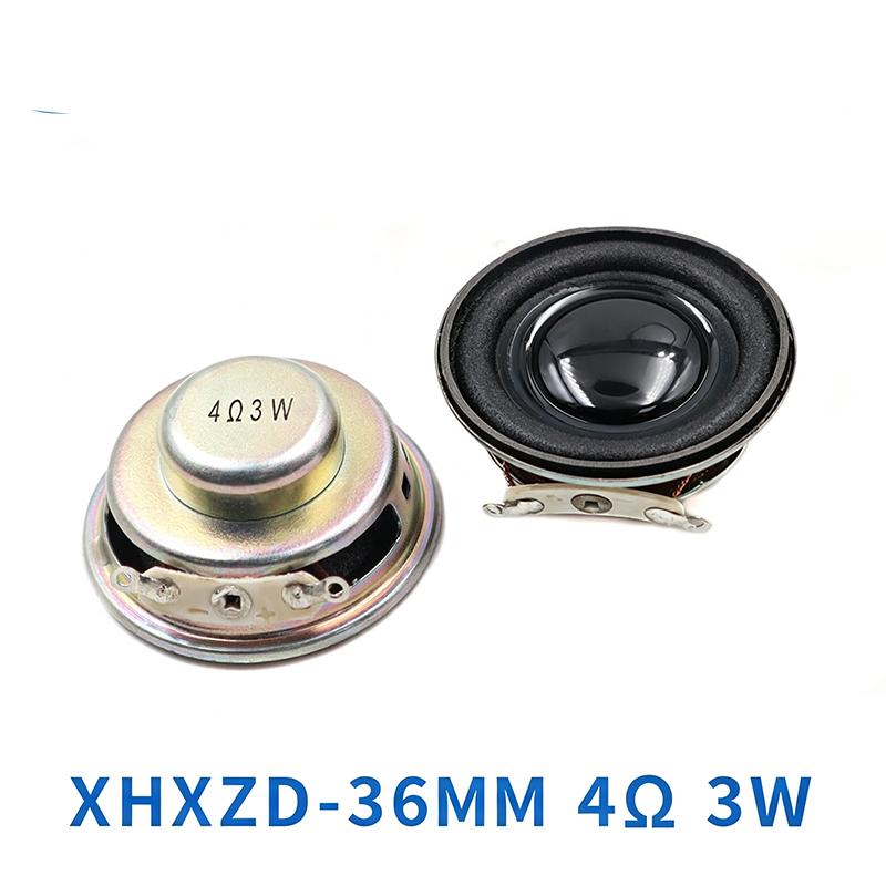Kulatý širokopásmový reproduktorový měnič 4Ohm 3W Mini reproduktor 20 až 50 mm Audio reproduktor pro DIY Bluetooth reproduktor Elektronický projekt
