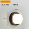 LED Waterproof Wall Light with Motion Sensor for Outdoor Garden or Balcony