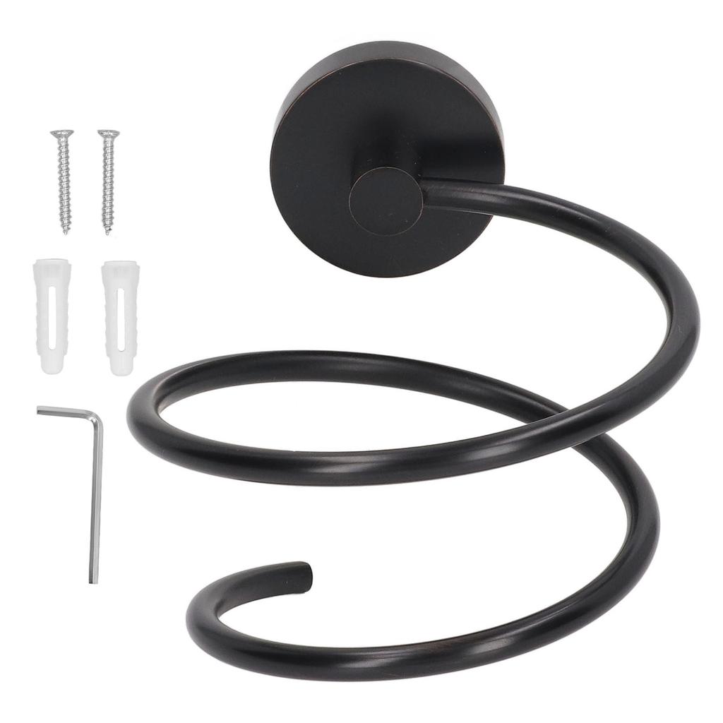 Suport uscător de păr din oțel inoxidabil 304 Păstrați ordinea Montare pe perete Suport uscător de păr cu aer cald pentru baie ORB