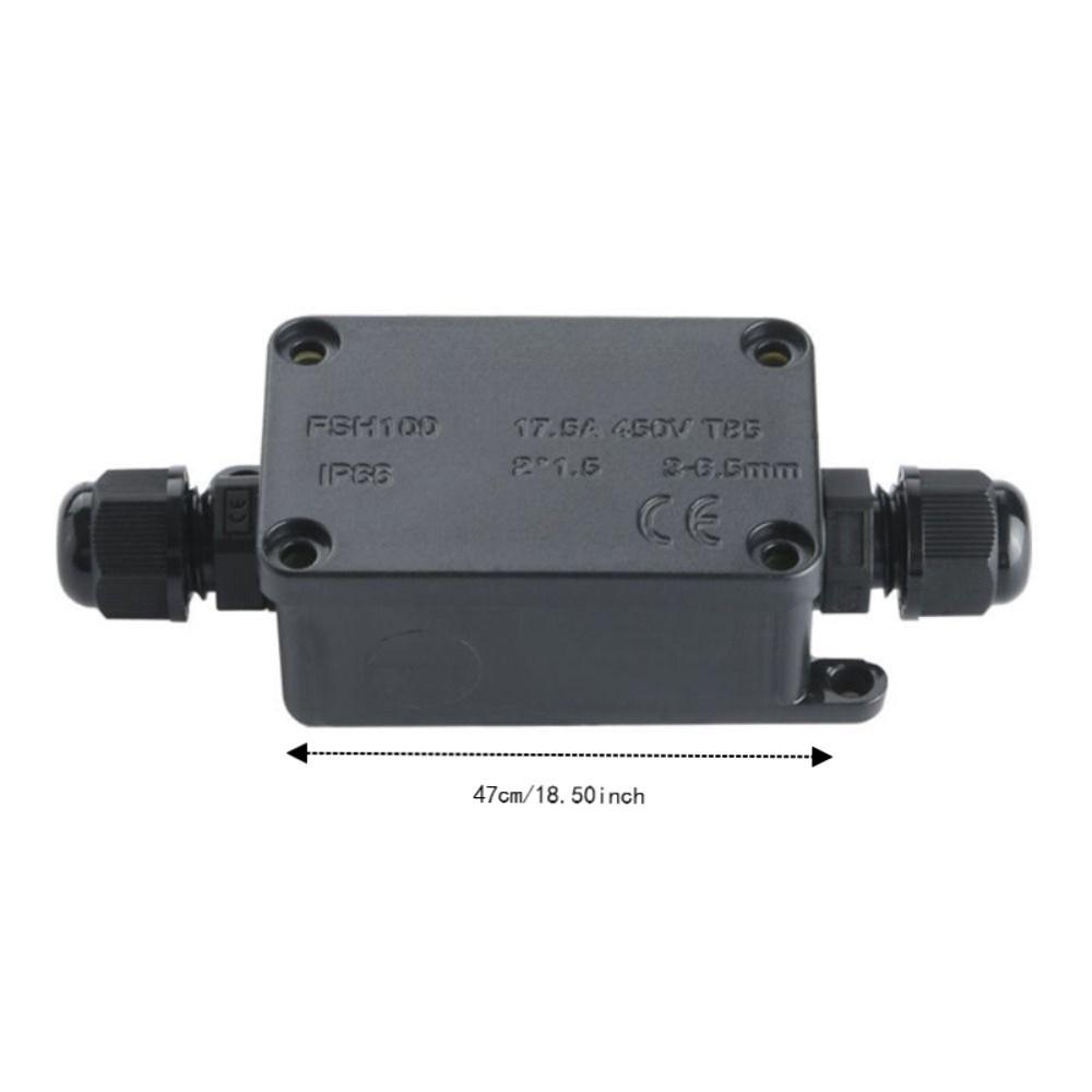 2-Way 3-Way Sealed Cable Connector IP66 Electrical Cable Box IP66 Junction Box  Garden Projects