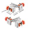 1Pair Drawer Panel Installation Clip Adjustable Tool Panel Strong Fixed Device Woodworking Fixing Clamp Enduring