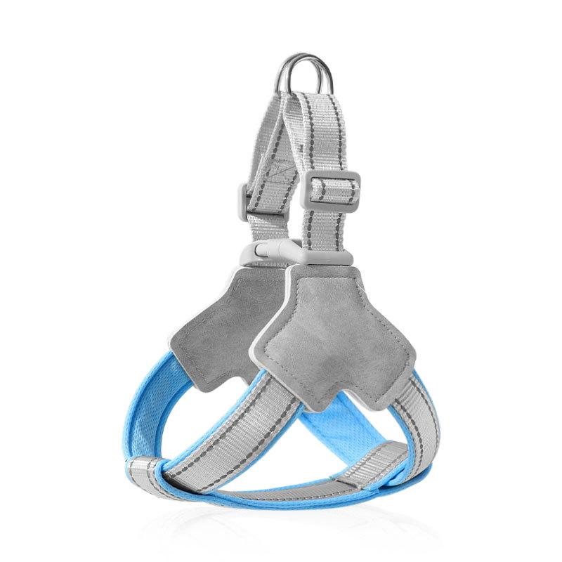 Dog leash Y-shaped chest strap vest type pet dog walking leash Small and medium Shiba Inu Fadou Corgi leash
