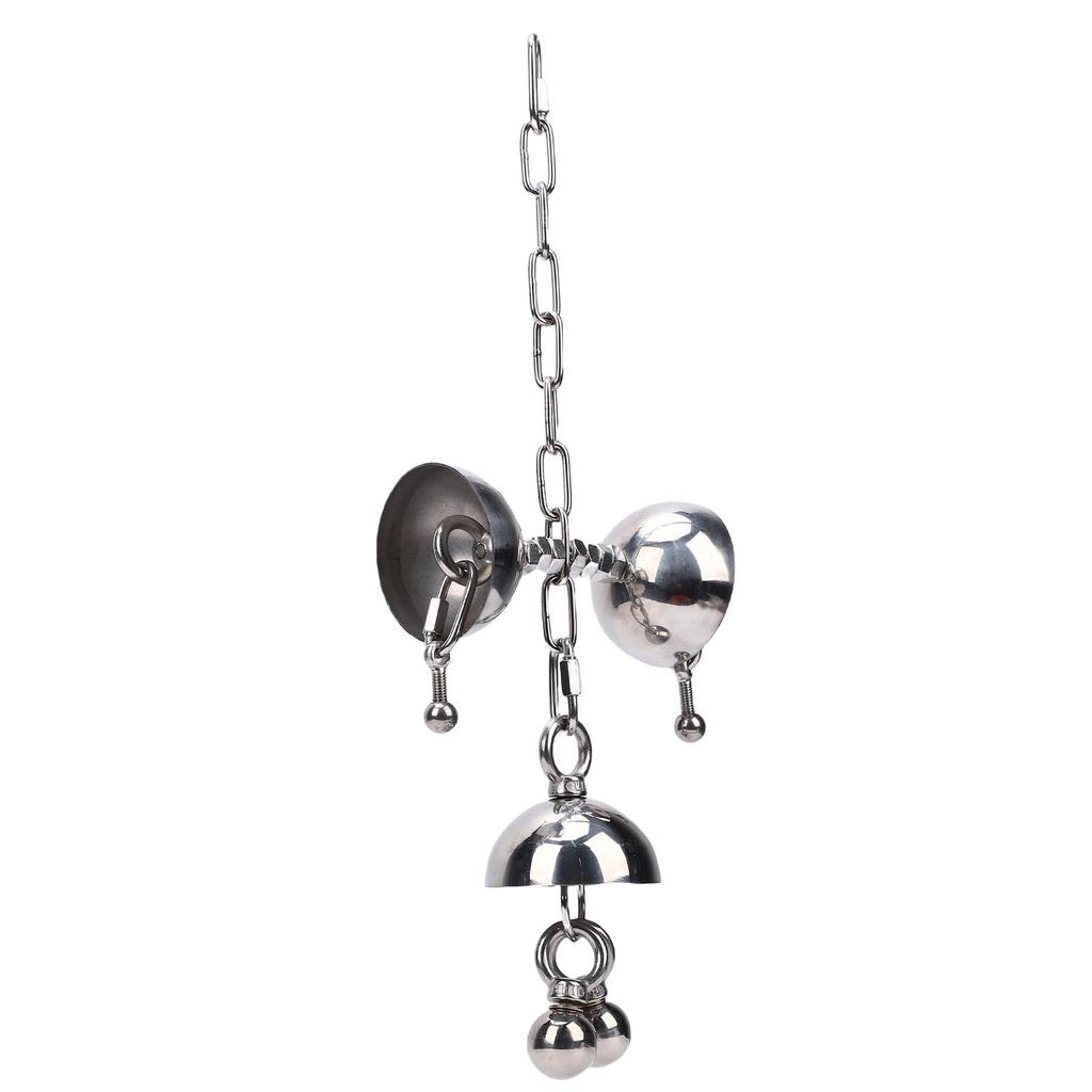   Stainless Steel   Interactive Bird Toy Puzzle for Large  s Cage Hanging Chew Toy  