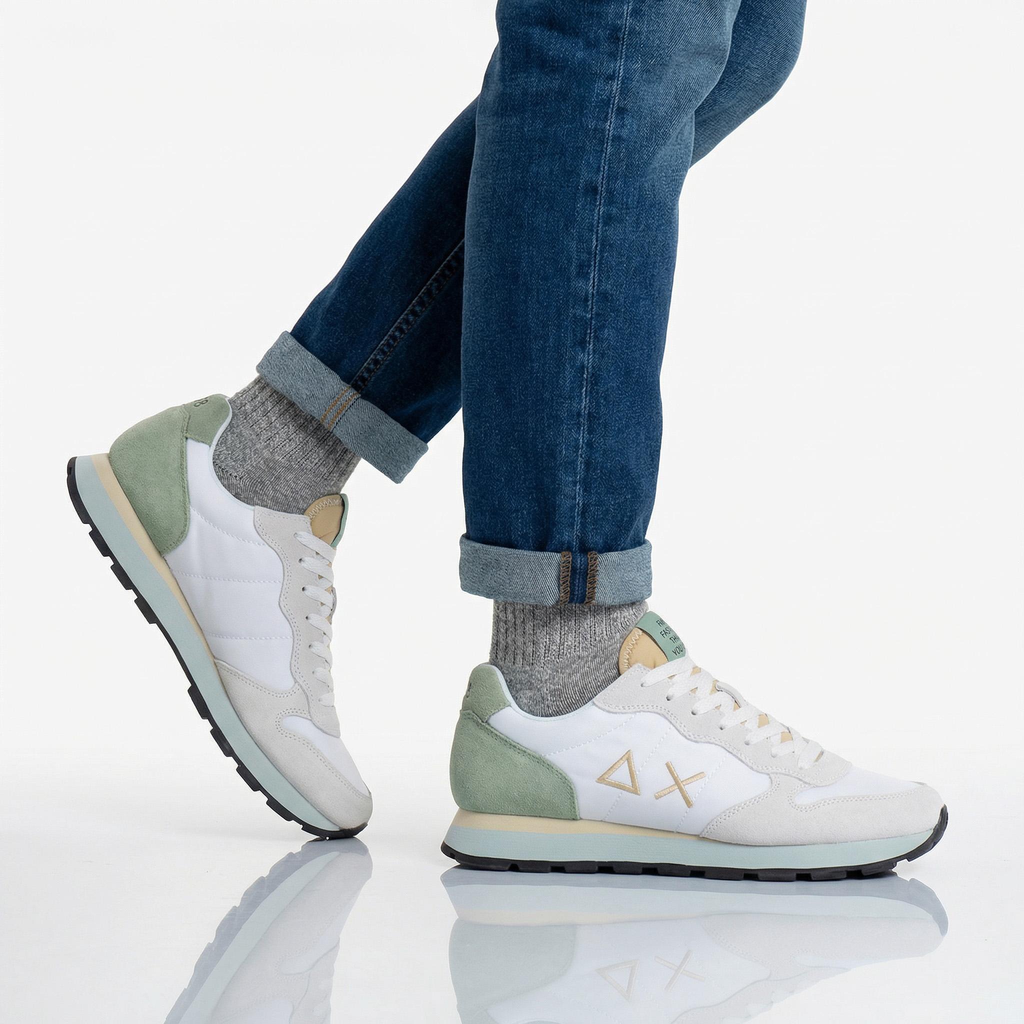 Sun68 Men's White Tom Multicolor - Sneakers Shoes Z36106-01 Original 43