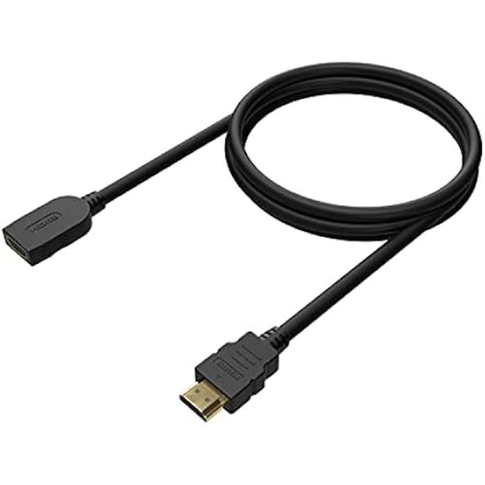 Aisens cable alargador hdmi a120-0547 hdmi macho hdmi hembra 5m negro
