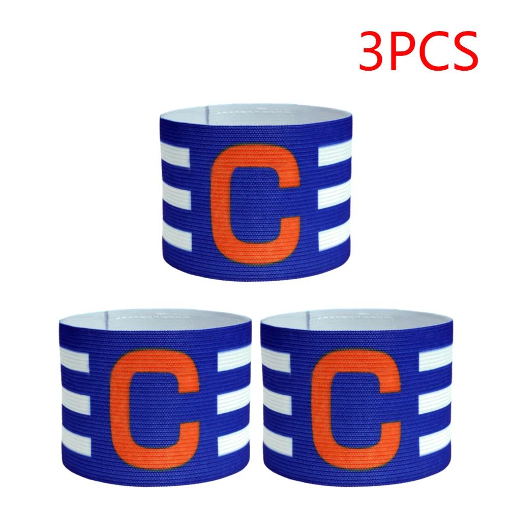 1-3pc Football Captain Armband Soccer Arm Band Leader Competition Gift Soccer Captain Group Armband Football Training Kid Adults