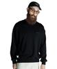 Schott Leather Elbow Patch Sweatshirt, Men's, Size L, 010, Black, 782-5132001
