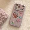 Retro-style Illustrated Phone Case for iPhone 16, iPhone 17, and iPhone 17 Pro Max