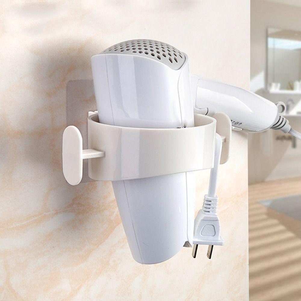 

Органайзер для ванной комнаты, стойка для хранения фена, подставка для выпрямителя волос без перфоратора, для дома