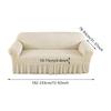 Plaids Seersuckers Sofa Cover for Living Room Stretch Sofa Slipcover for Home Armchair Cover 3 Seats Corner Couch Cover