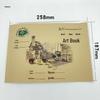16K Kraft Paper Art Notebooks, Large Size, 20-Pack for Students' Art & Homework