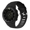 Electronic Sports Watch Waterproof Night Light Large Screen Quick Release Strap Digital Watch Black