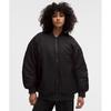 Lululemon Reversible Oversized 600 Down Fill Bomber Jacket Black