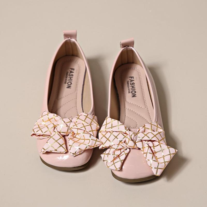 Fashion Flat Shoes Slip-on Spring and Summer Elegant and Comfortable Women's Shoes Large Size Bow Tie Barefoot Woman Coonfort Boat